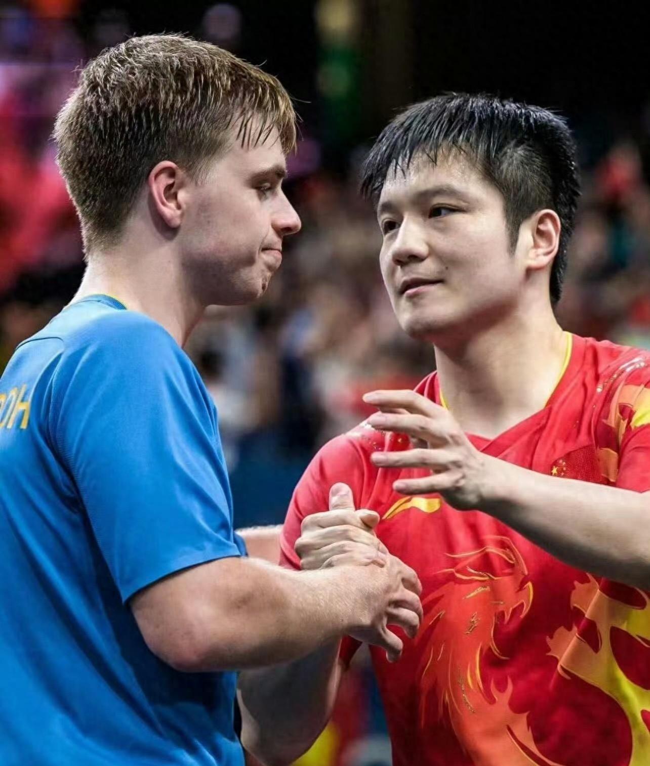 瑞典队轻取奥地利队，樊振东点燃赛场